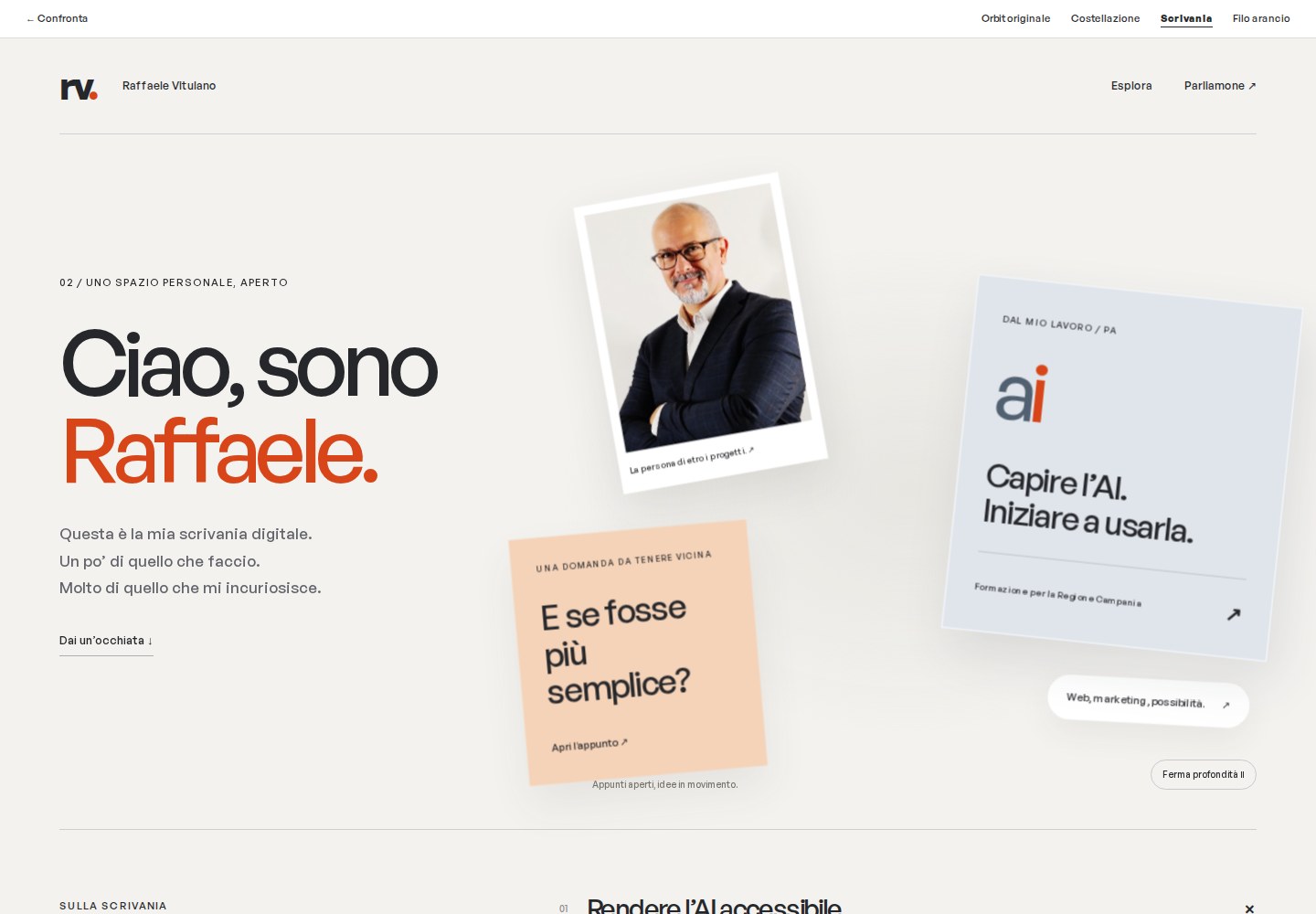 Anteprima Scrivania sospesa
